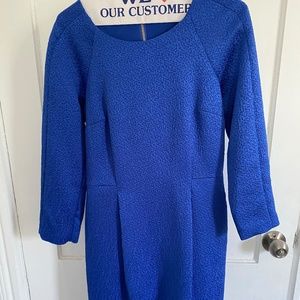 Gorgeous blue textured dress